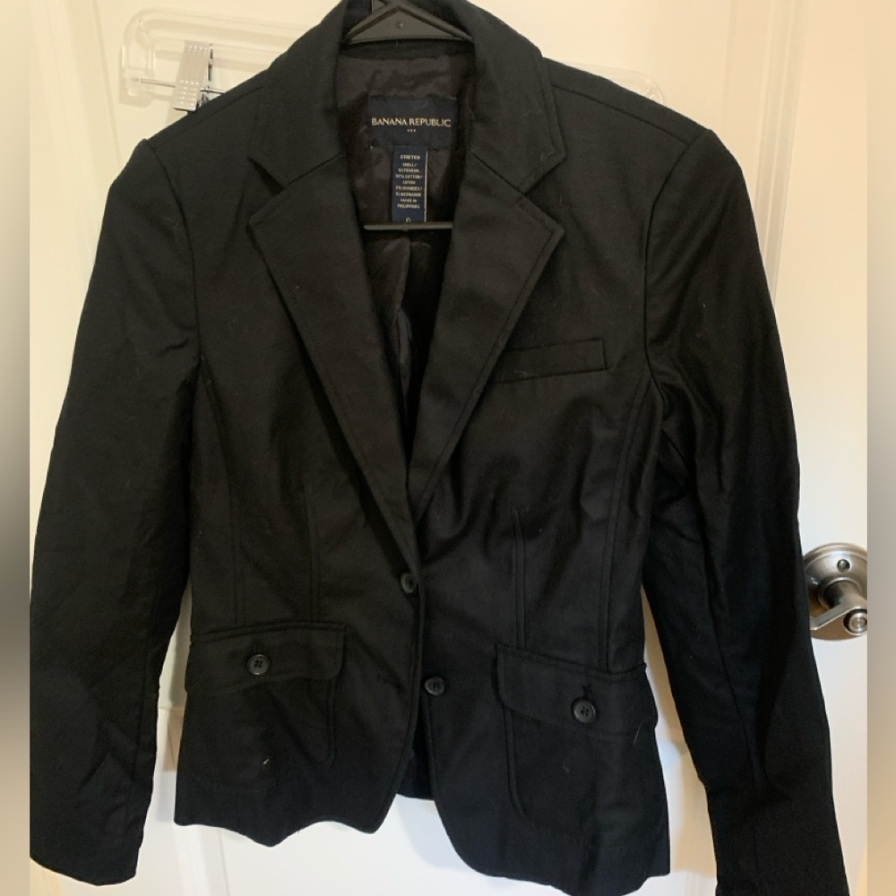 Black Blazer, Size 0